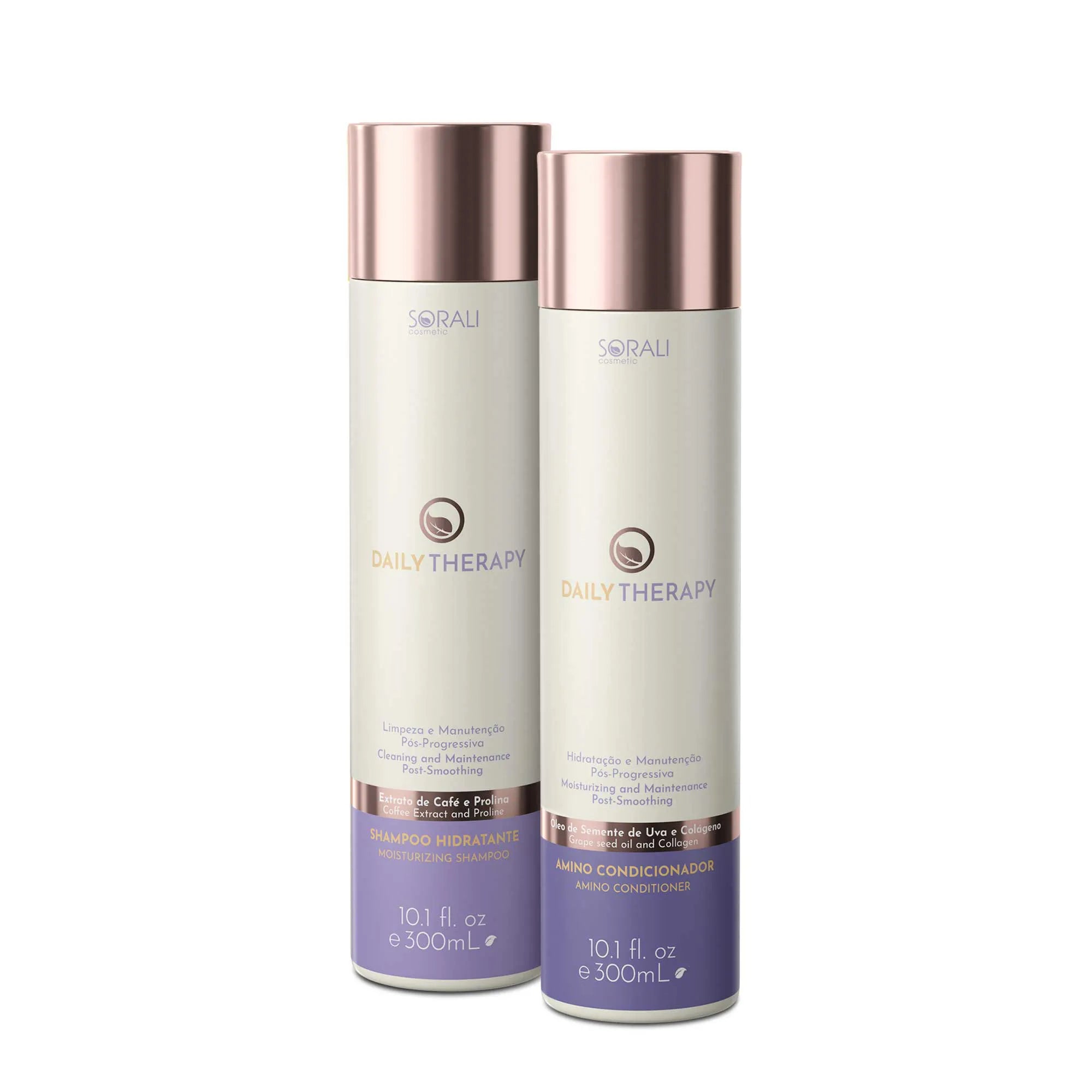 PLEJEHÅNDSSÆT - DAGLIG TERAPI (Shampoo + Balsam) 300 ml