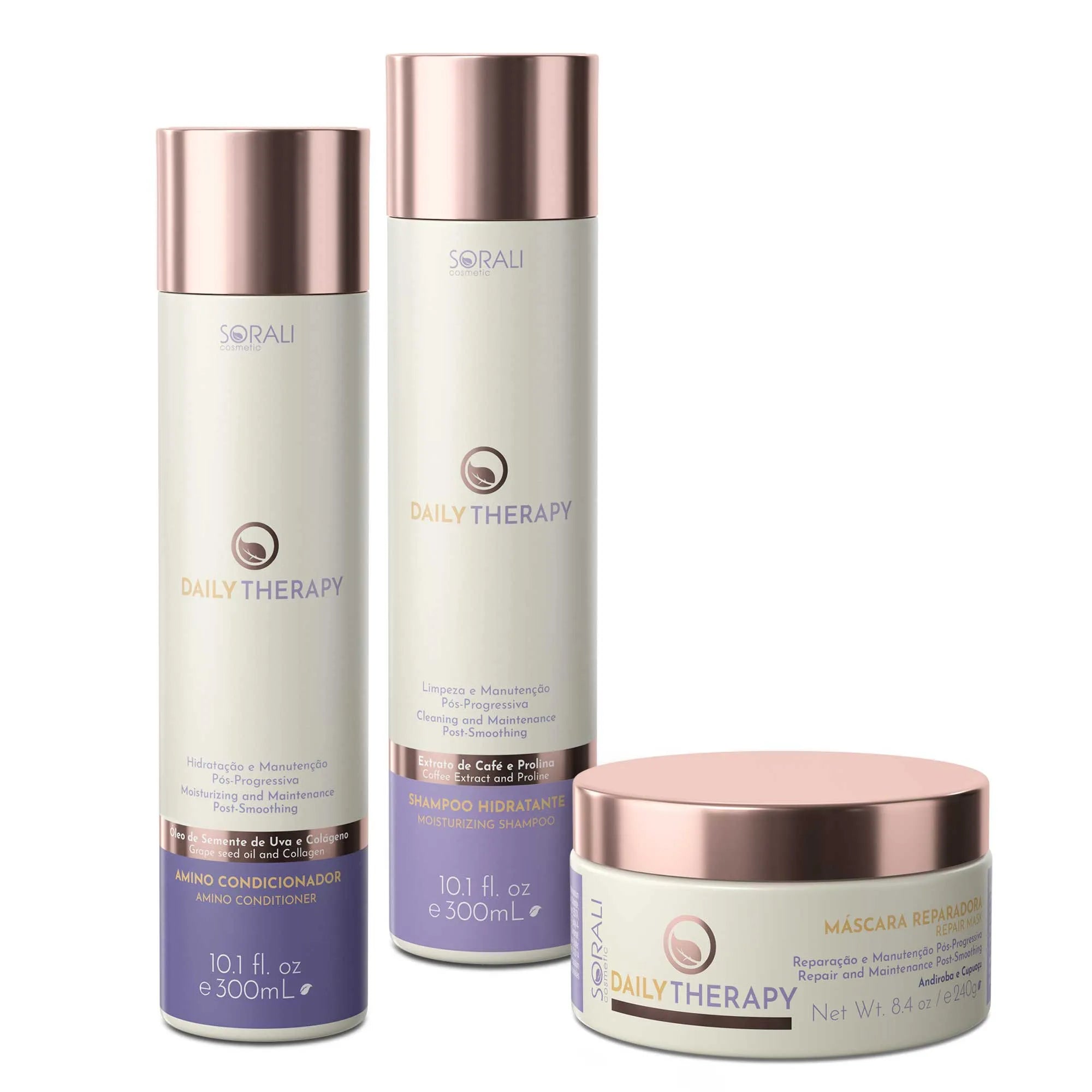 MAINTENANCE KIT - DAILY THERAPY (Shampoo + Conditioner + Mask)